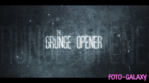 Videohive - Grunge Opener 49785675 