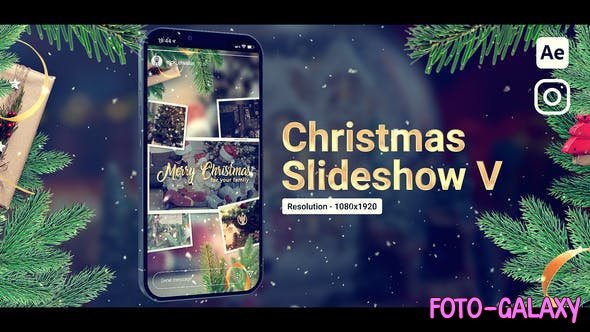 Videohive - Christmas Slideshow | Vertical 49803017 