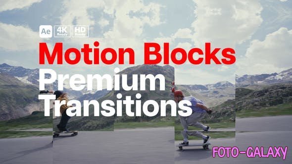 Videohive - Premium Transitions Motion Blocks 49797652 