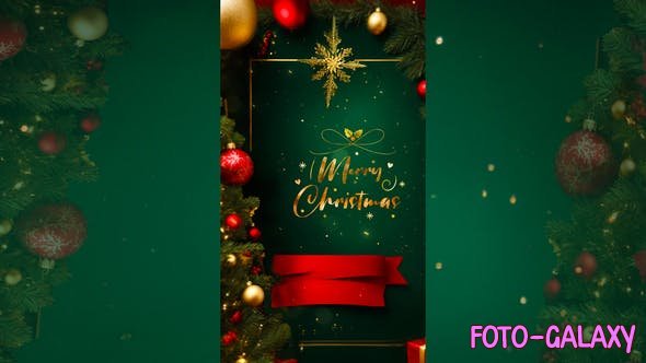 Videohive - Christmas Greetings 3D Design Instagram Story 49758630 