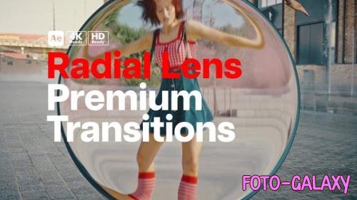 Videohive - Premium Transitions Radial Lens 49724828 