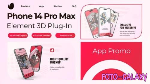 Videohive - App Phone 15 3D Presentation 49698608 