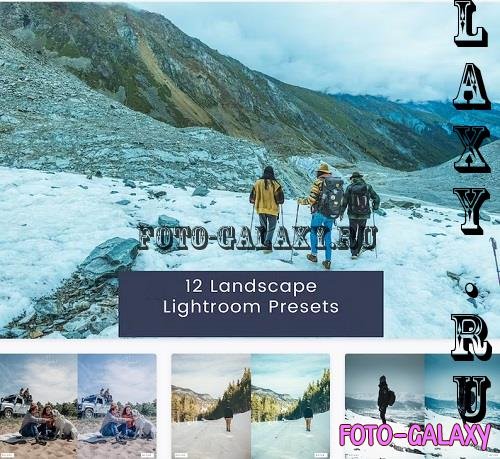 12 Landscape Lightroom Presets - E2LSUMD