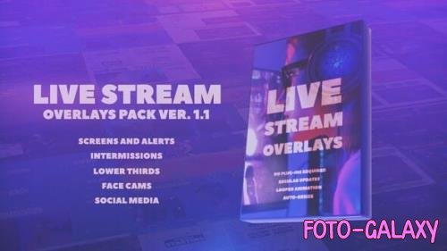 Videohive - Stream Overlays Pack 29422618 