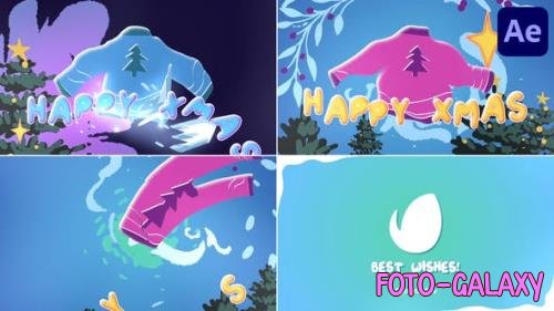 Videohive - Christmas Sweater Logo for After Effects 49617279 