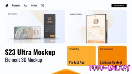 Videohive - App Promo 3D Phone Mockup 49665489 