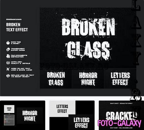 Broken Text Effect - EJZJVS4