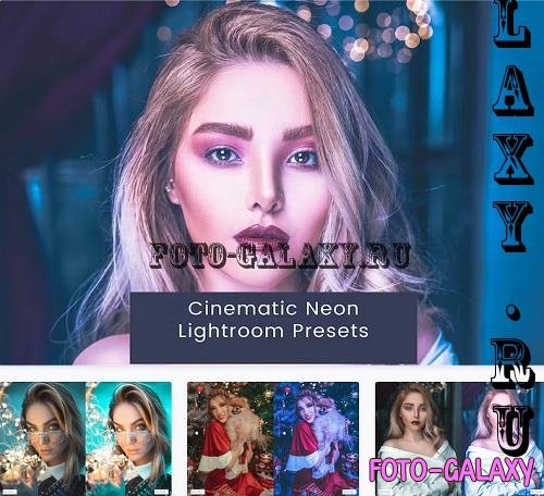 Cinematic Neon Lightroom Presets - UN9BU3V