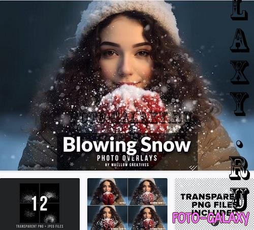 12 Realistic blowing snow overlays - SFQ8RLP