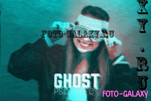 Photo Duotone Ghosting Effect - LWJU8L