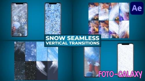 Videohive - Snow Blizzard Seamless Transitions for After Effects 49939345 