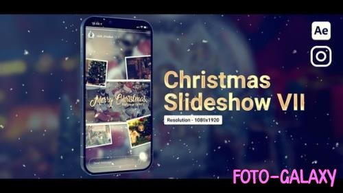 Videohive - Christmas Slideshow Vertical 49895945 