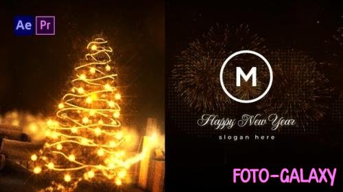 Videohive - Christmas & New Year Logo Reveal 49926609 