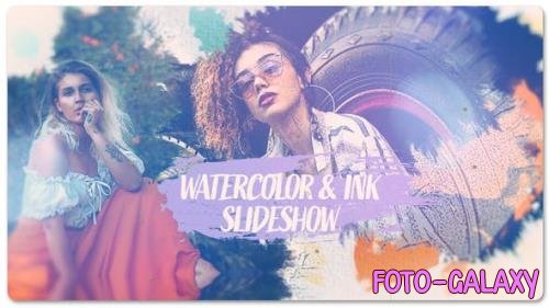 Videohive - Watercolor & Ink Slideshow 49399794 
