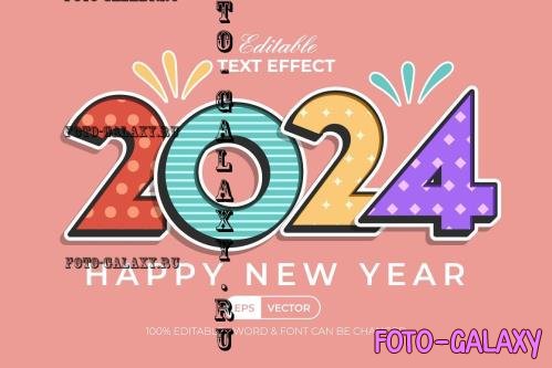 2024 Text Effect Fun Style - 91872532