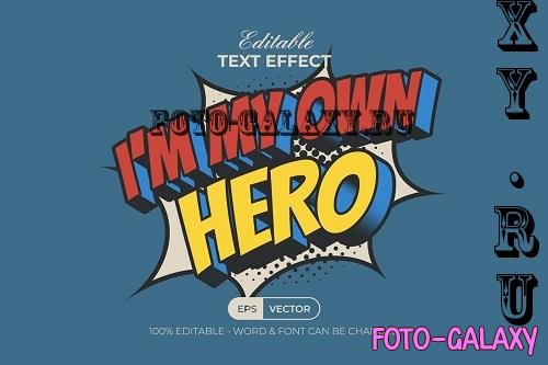 Comic Text Effect Style - 91877822