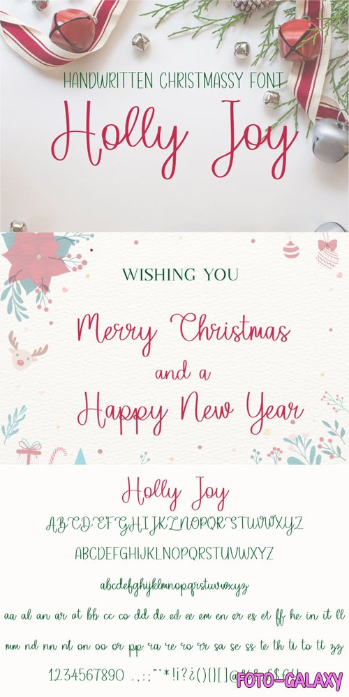 Holly Joy - Elegant Handwritten Font