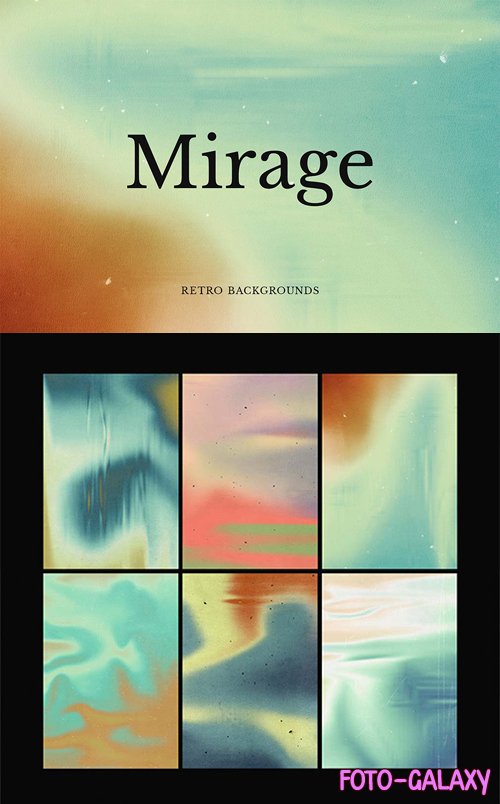 Mirage - Gradient Retro Backgrounds