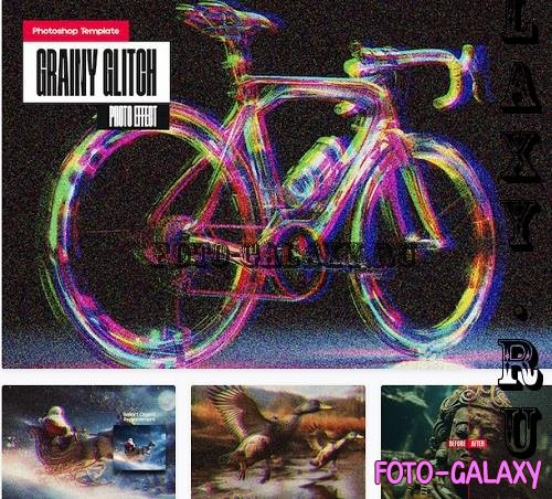 Grainy Glitch Photo Effect - Y8DZYAW