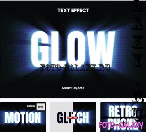 Motion Glow Text Effect - 9DXNQUM