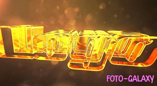 Gold 3D Logo Intro 1194864 - Project for After Effects