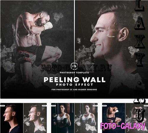 Peeling Wall Photo Effect - 4PU8B82