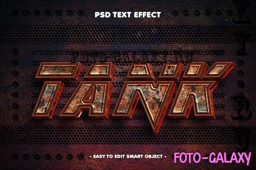 Tank 3d Text Effect Layer Style - Q34UV82