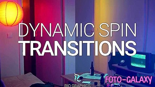 Dynamic Spin Transitions 1016091 - Premiere Pro Presets