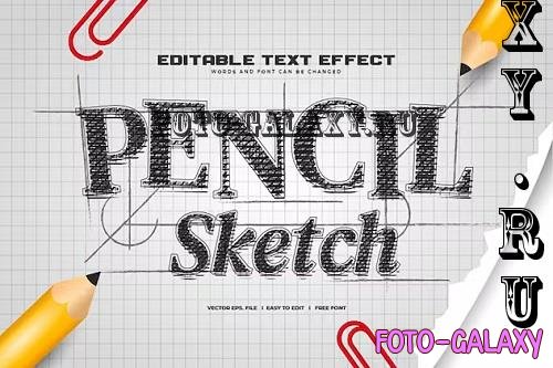 Pencil Sketch Text Effect - 96UZE6R