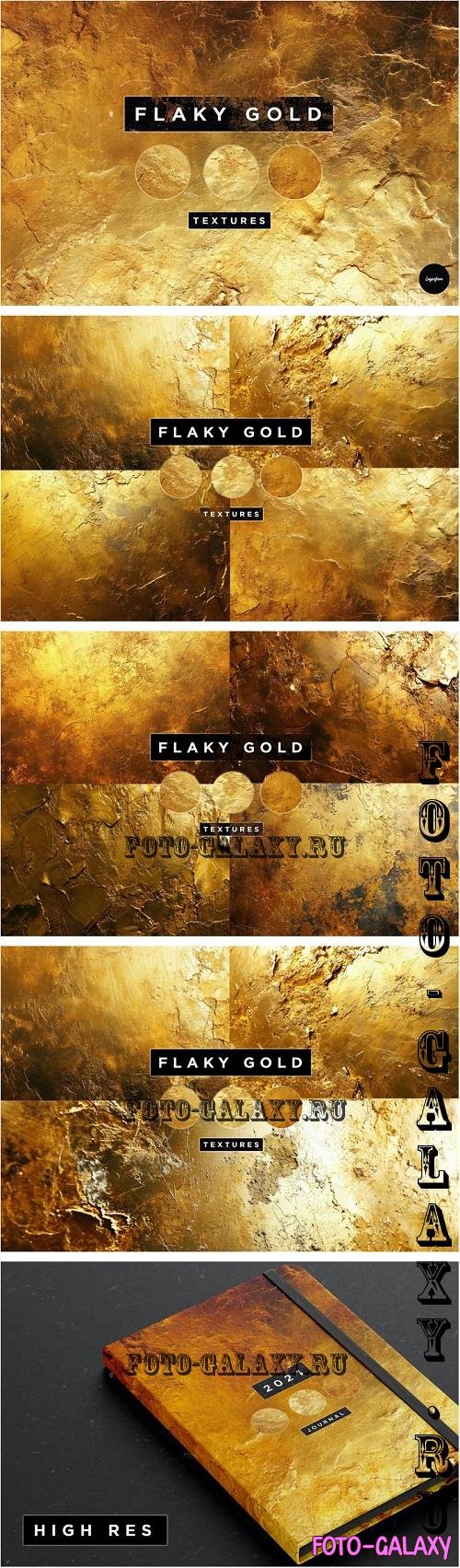 Flaky Gold Textures Pack - 91945114