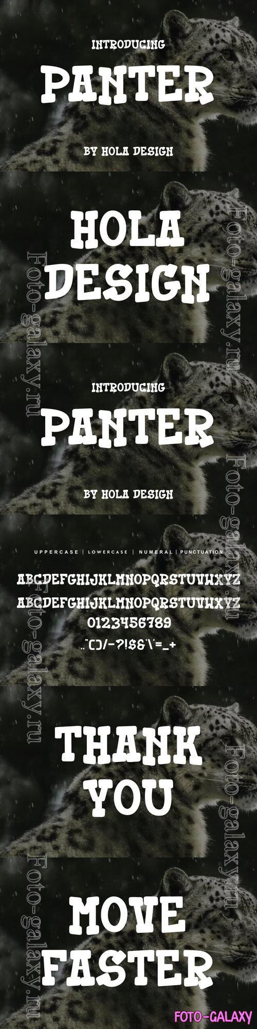 Panter Font