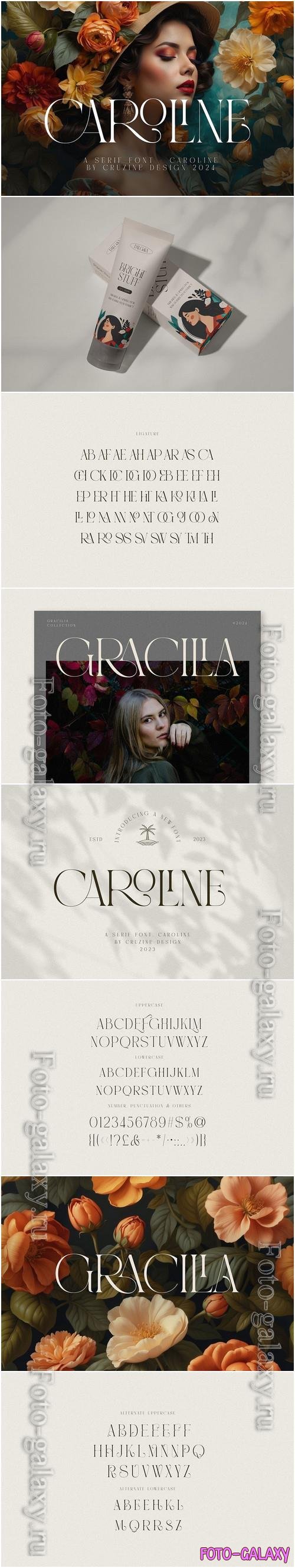 Caroline Luxury Serif