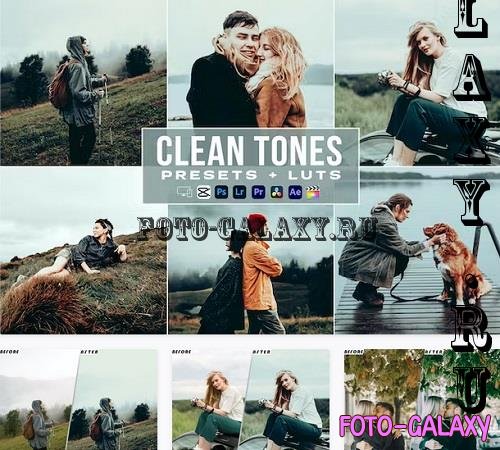 Clean Tones Luts Video Presets Mobile & Desctop - MFJJ95L