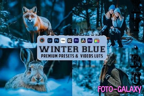 Winter Blue Luts Video And Presets Mobile Desktop - Q5HTQWQ