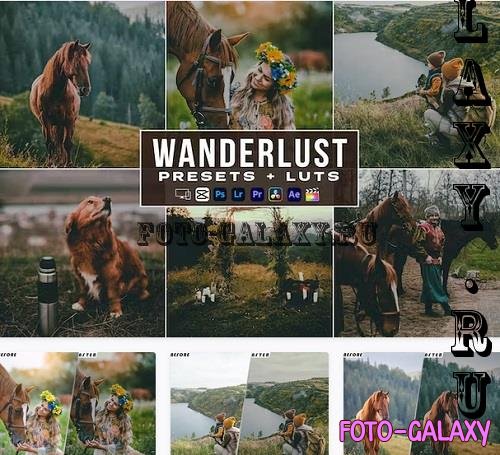 Wanderlust Luts Video And Presets Mobile & Desctop - D8ZANN4
