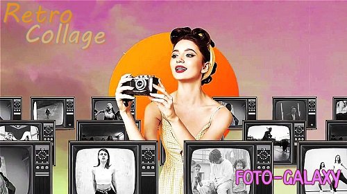 Retro Collage Promo 1578714 - Project for After Effects