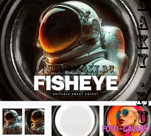 Fisheye Lens Photo Effect Template - VRUA53K