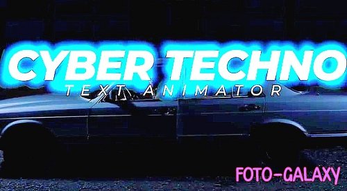 Cyber Techno Text Animator 1053121 - Premiere Pro Presets