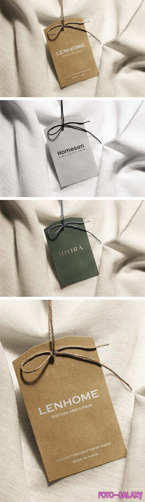 Apparel Tag PSD Mockup Template