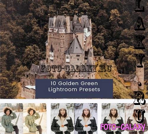 10 Golden Green Lightroom Presets - VJPC3JQ