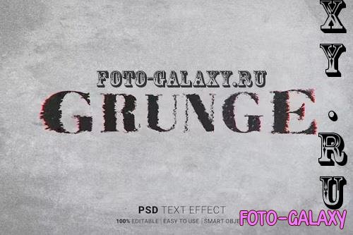 Grunge Editable Text Effect - CY8XLZ5