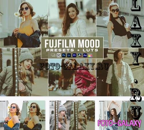 Fujfilm Moody Presets And luts Videos Premiere Pro - 2HW4WSV