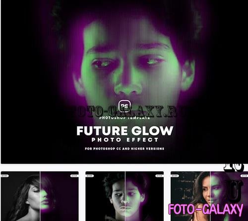 Future Glow Photo Effect - UX9RGHL