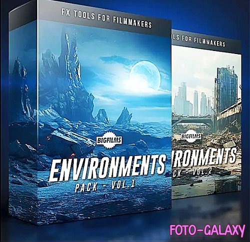 Bigfilms ENVIRONMENTS Pack (Vol. 1 + 2)