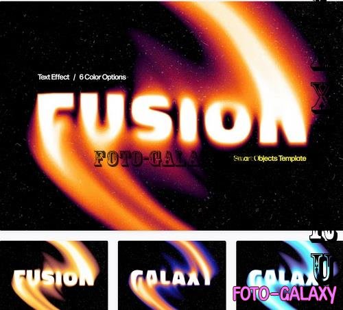 Fusion Text Effect - 91973040