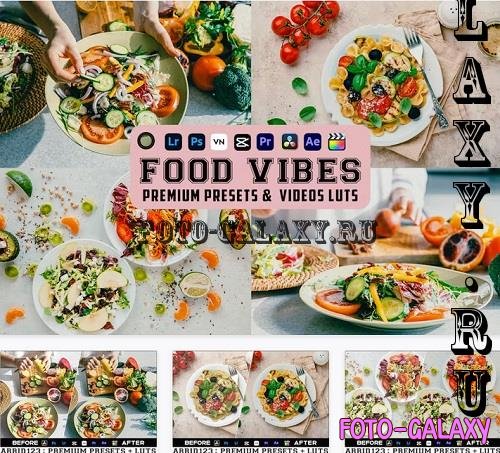 Food Vibes Luts Videos & Presets Mobile Desktop - TS5LJKZ