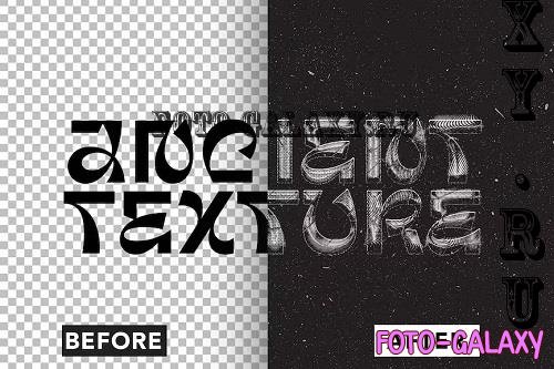 Halftone Ancient Text Effect - Q3Q6Y2D