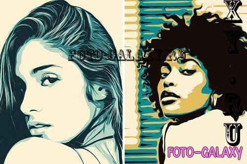 Vector Style Image Effect - 8JYW49G