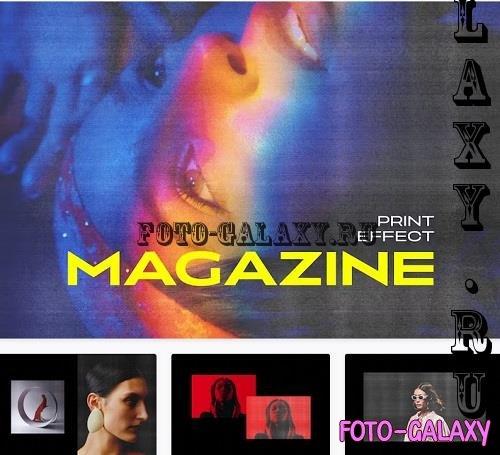 Magazine Pages Photo Effect - 92000235