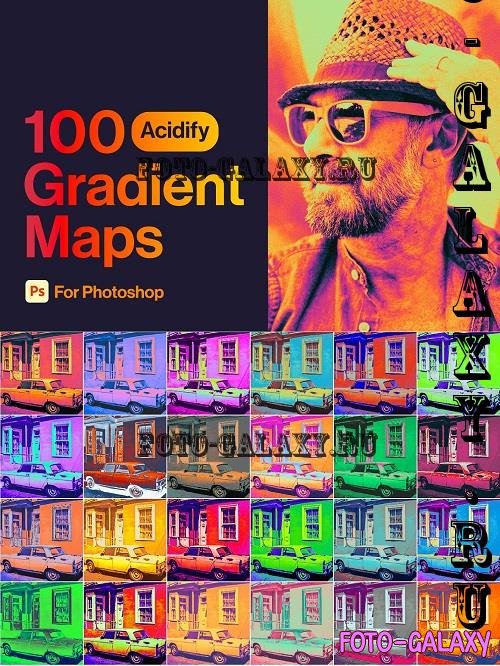 100 Acidify Gradients Maps - 92007469